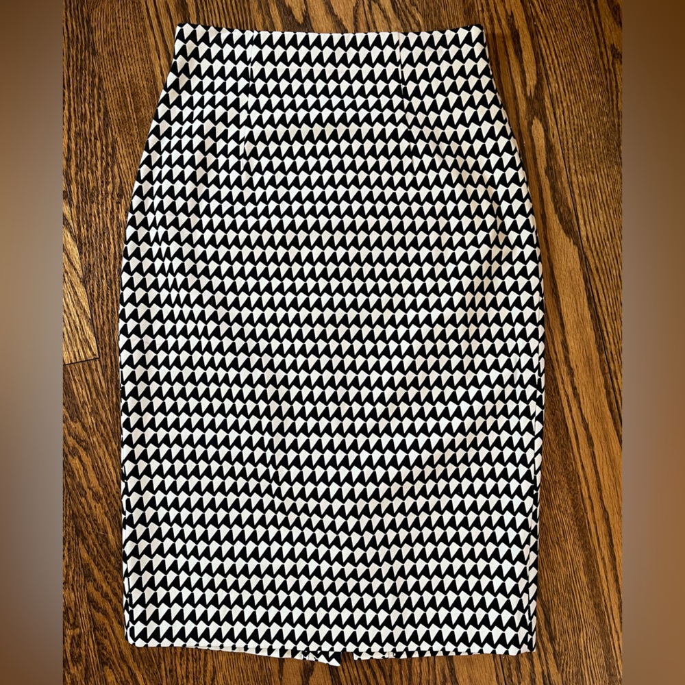 Banana Republic Geometric Pencil Skirt Sz 0